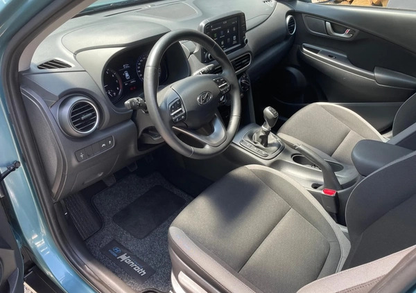 Hyundai Kona cena 68000 przebieg: 15000, rok produkcji 2018 z Kutno małe 106